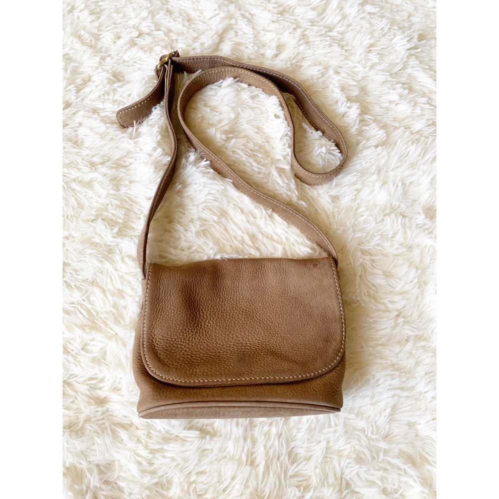 Coach Tan Leather Crossbody Bag